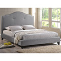 King Upholstered Bed with Headboard W4961