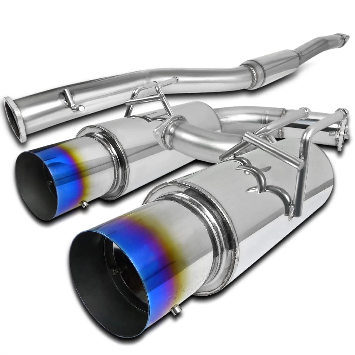 Dual Catback Exhaust System with Titanium Tip Q97326