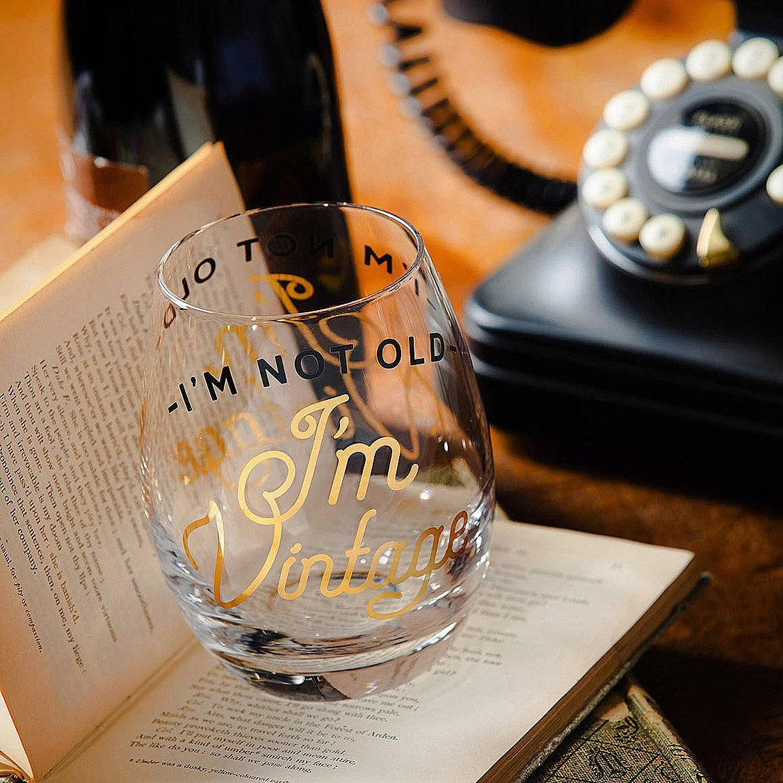Stemless Wine Glass 17 oz N9709