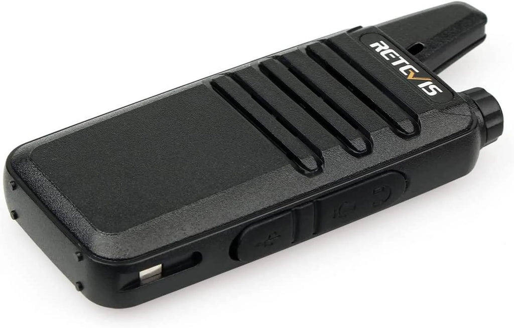 6 Pack Rechargeable Two Way Radios with Multi Gang Charger V753