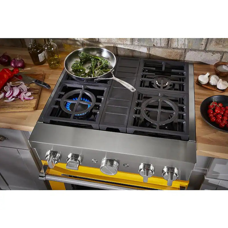 4.1 cu. ft. Dual Fuel Freestanding Smart Range with 4-Burners R829050