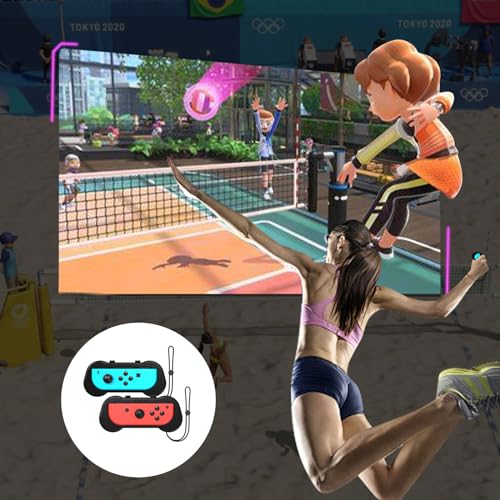Switch Sports Games Accessories Bundle, 10 in 1 Family Party Pack with Tennis Rackets, Golf Clubs, Leg Straps & Joycon Grips I466144