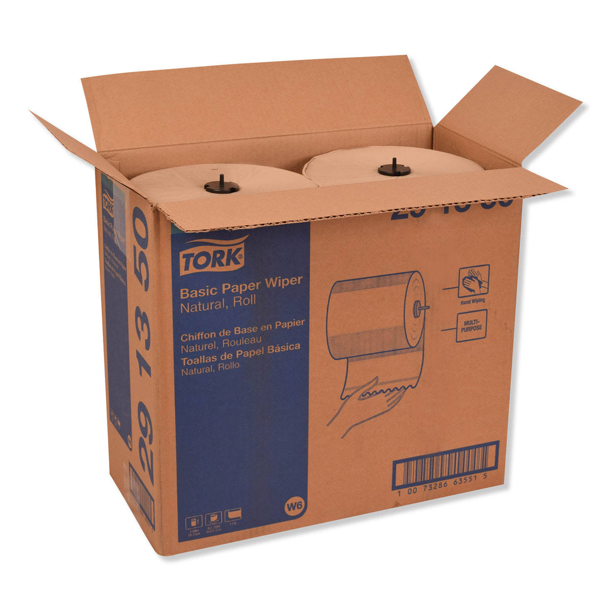 1-Ply Jumbo Roll Bath Tissue, 2247 ft., 6 Rolls/Carton F552312