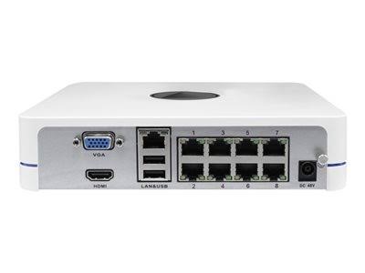 8-Channel 720p NVR with 4 Security Cameras H33453