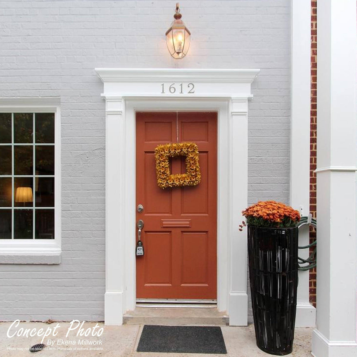 Plain PVC Pilaster (Pair) J60784