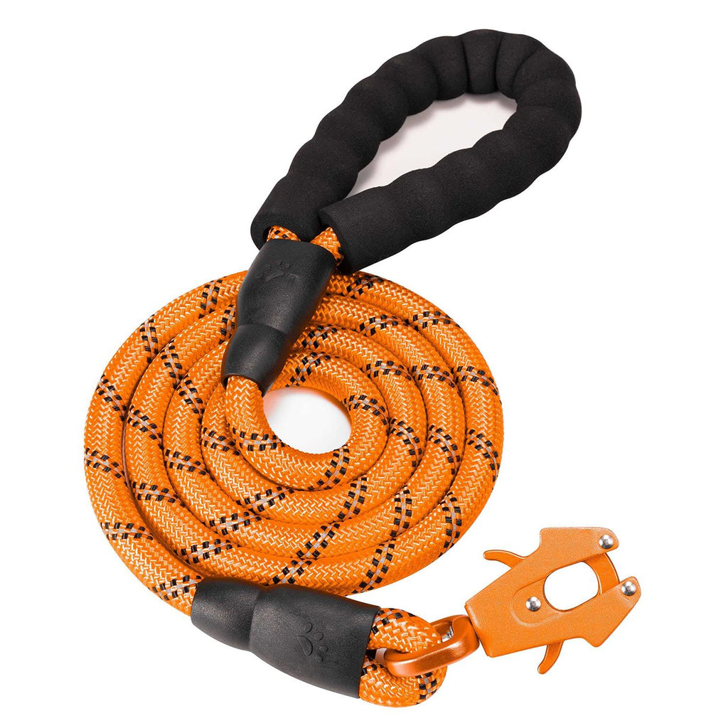 Heavy Duty Reflective Nylon Dog Leash with Locking Clip A2323