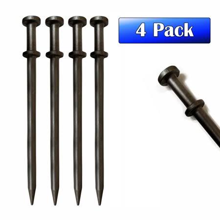 1x20 Double Head Steel Stakes, 4 Pack V927