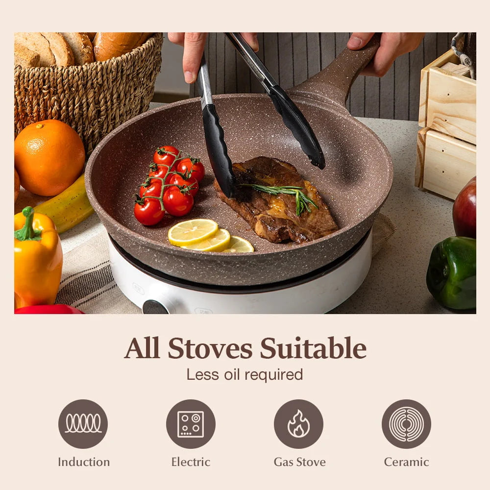 10 Pcs Nonstick Granite Cookware Set N59261