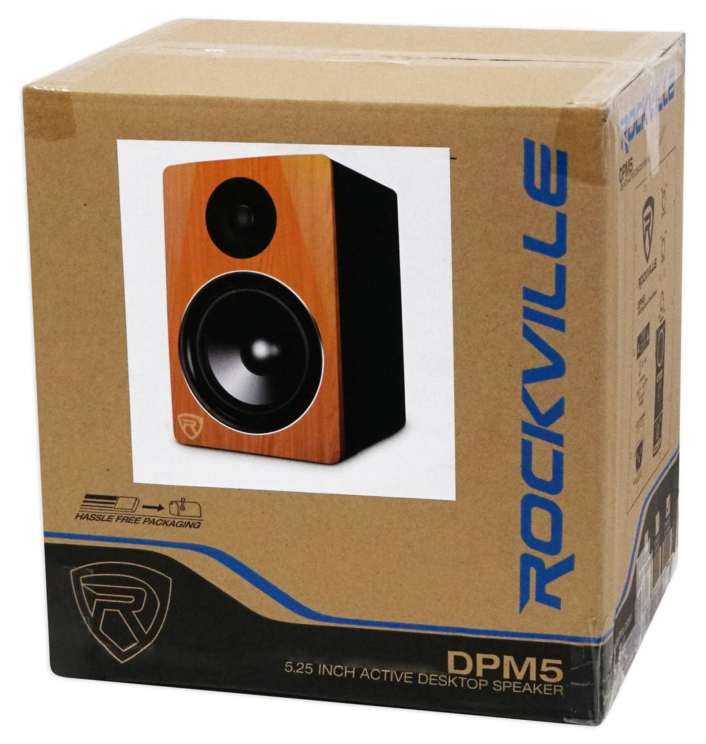 300W Dual Active Studio Monitors with Stands Headphones Mic Y678