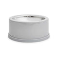 Stainless-Steel Grey Dog Bowl A7960