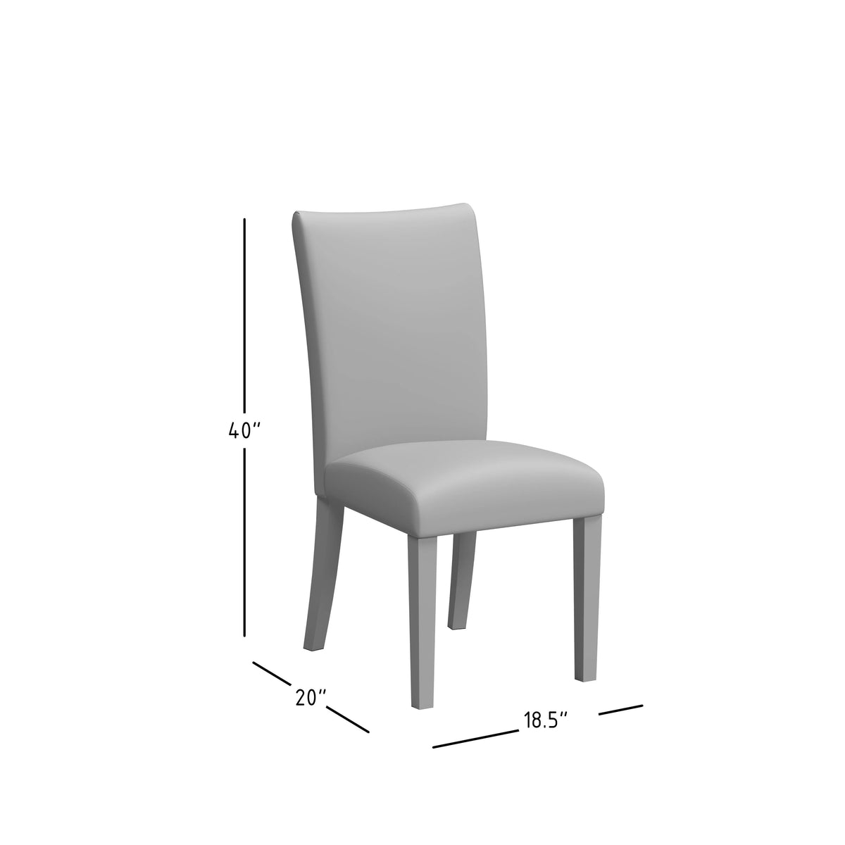 Upholstered Dining Chair Set of 2 Z109835