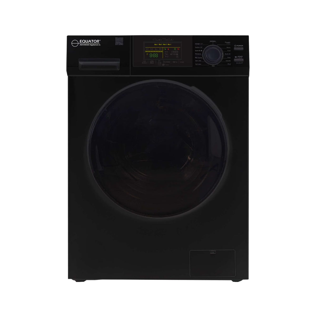 Black 110V Front Load Washer U490856