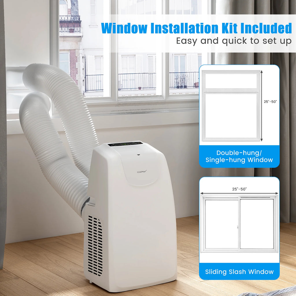 8000 BTU Dual Hose Portable Air Conditioner Q415272