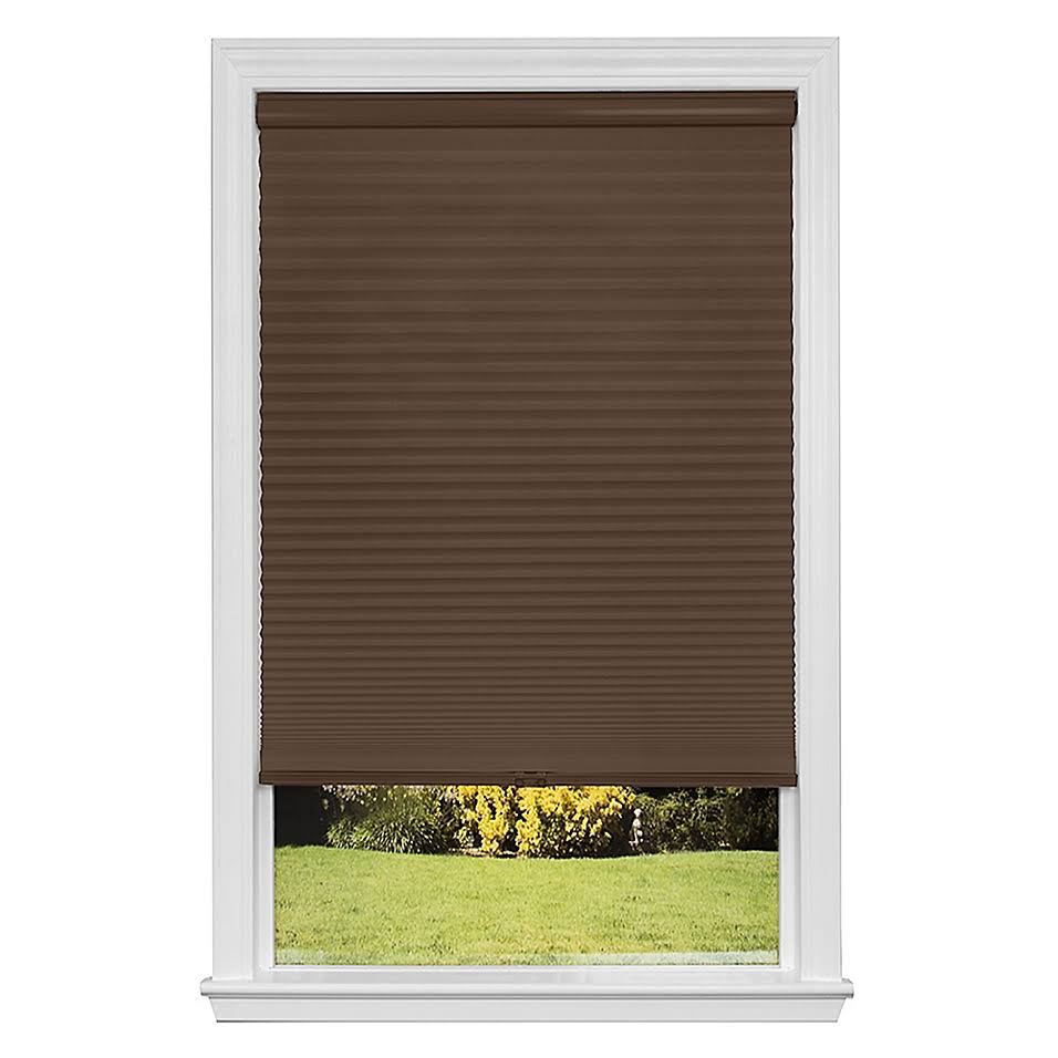 Cordless Cellular Blackout Shade in Mocha P3951