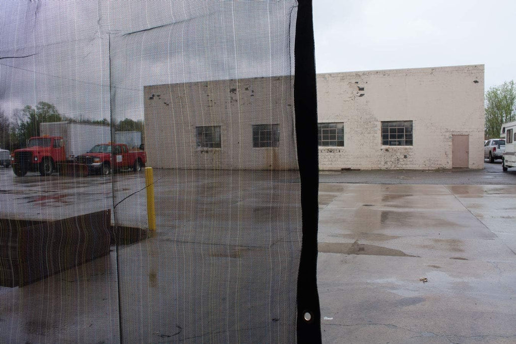 12'x26' 10oz Multi Mesh Tarp PVC Coated Poly Shade Netting E395101