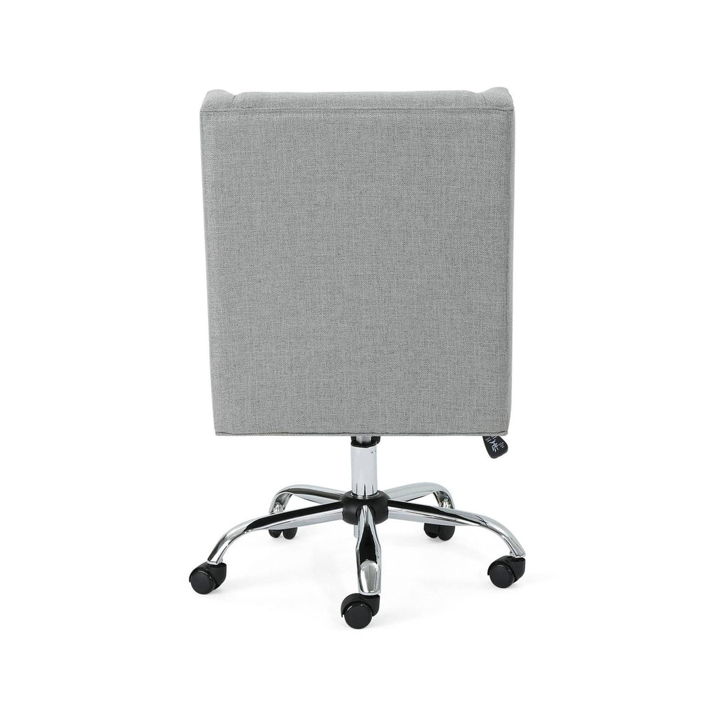 Gray and Chrome Office Chair P423844