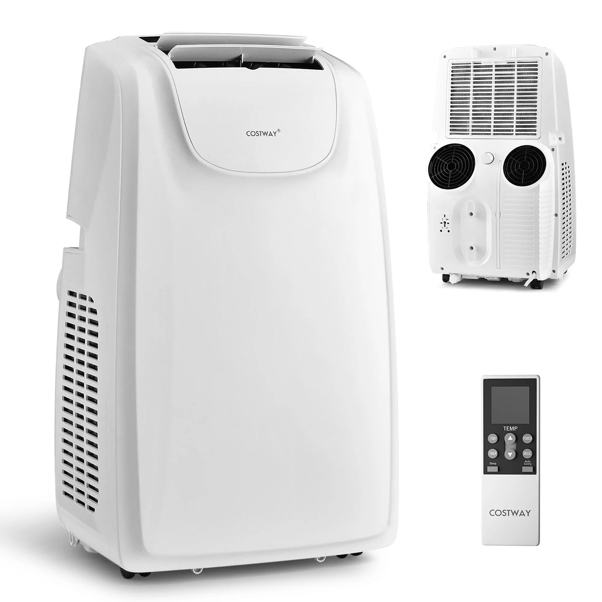 8000 BTU Dual Hose Portable Air Conditioner Q415272