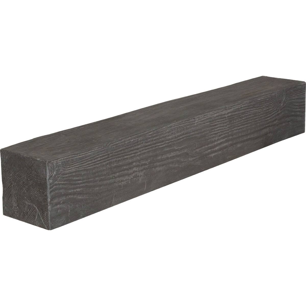 Sandblasted Faux Wood Fireplace Mantel Q29645
