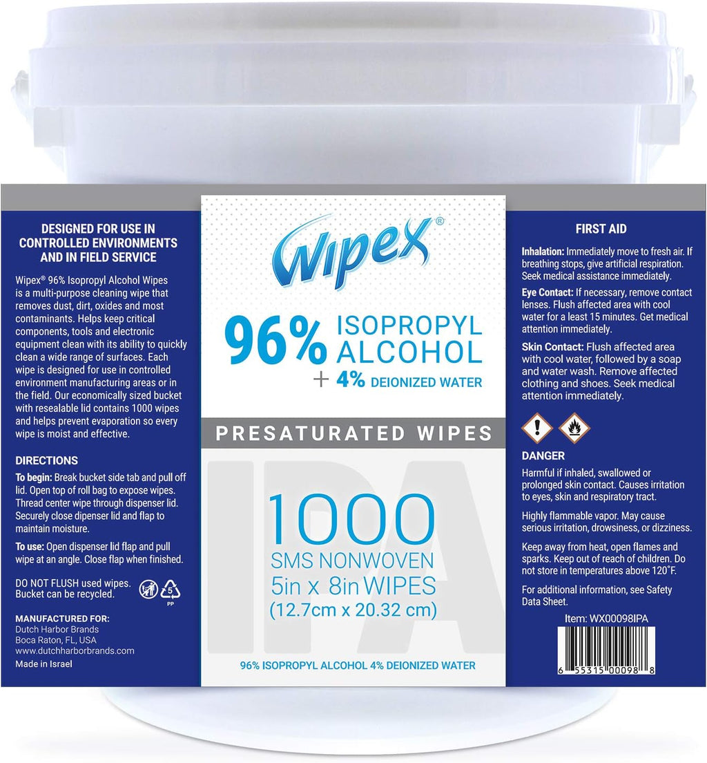 1000 ct Clean Room & Lab Wipes M329213