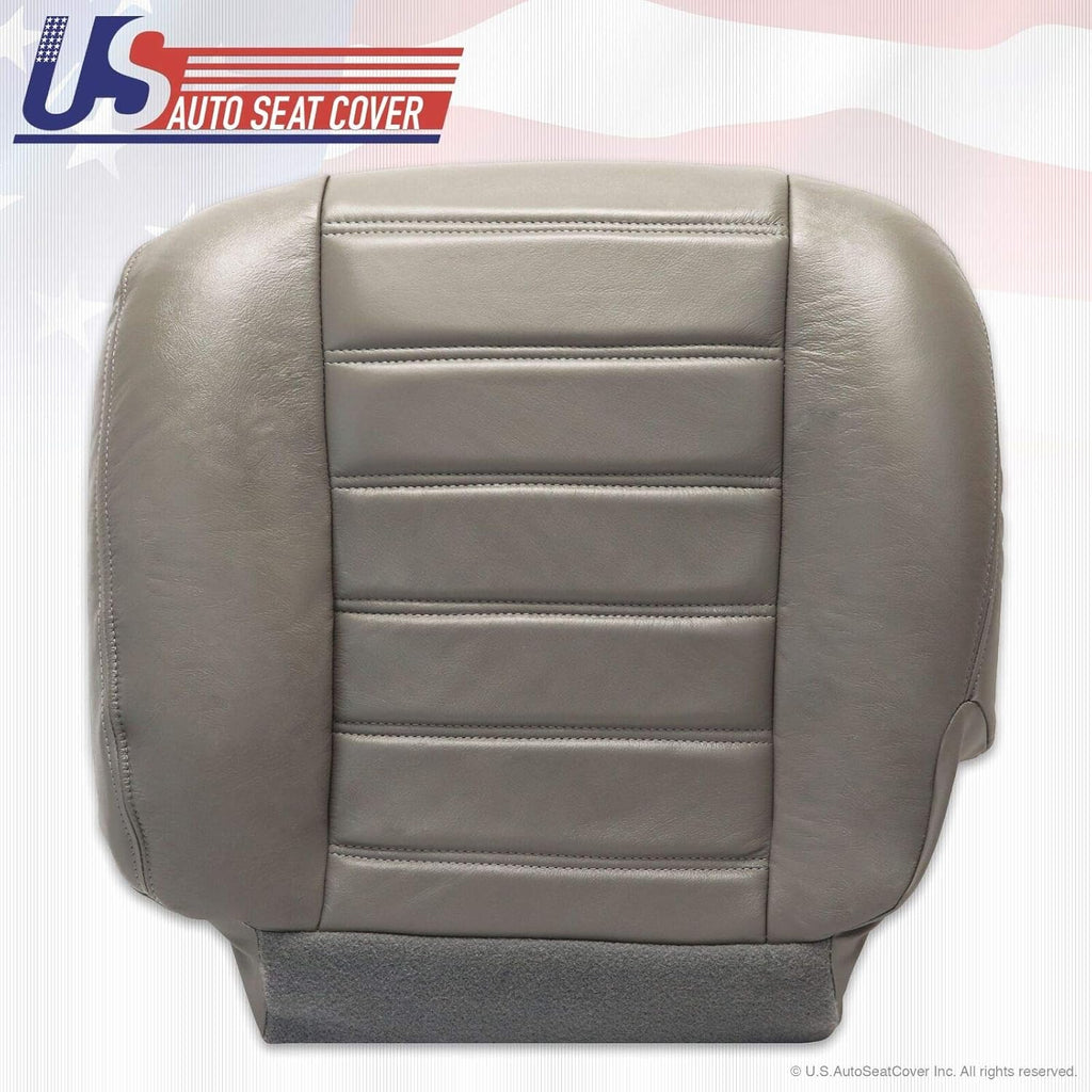 Gray Synthetic Leather Seat Cover Pack of 2 W831