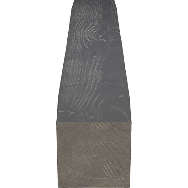 Sandblasted Faux Wood Fireplace Mantel Q29645