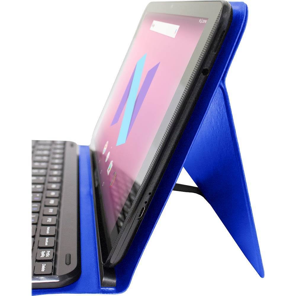 Blue 16 GB Tablet with Docking Keyboard Case Q226