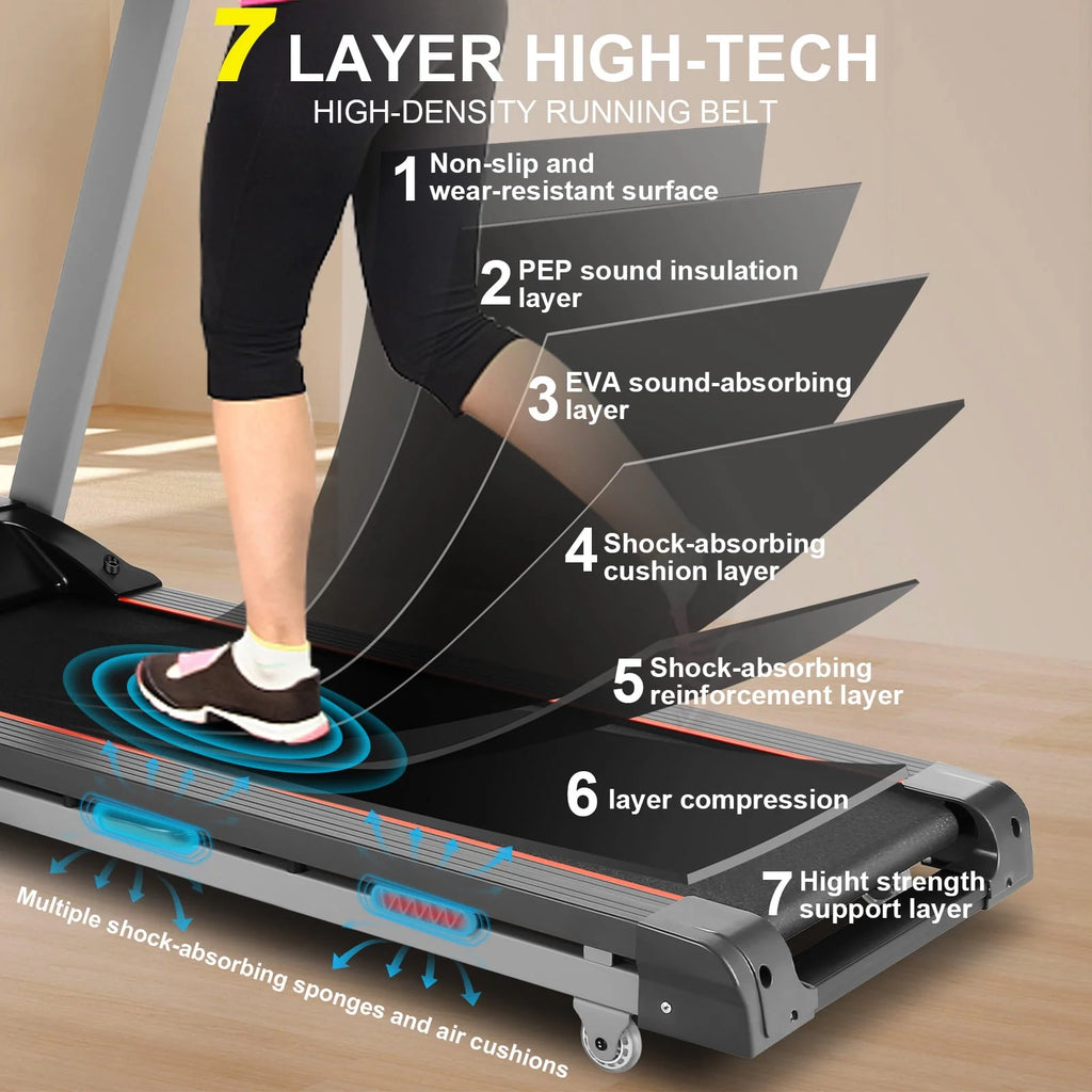 300LBS 3.25HP Electric Treadmill with Auto Incline C5172