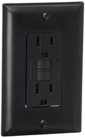 Black 15A GFCI Outlet Z30338