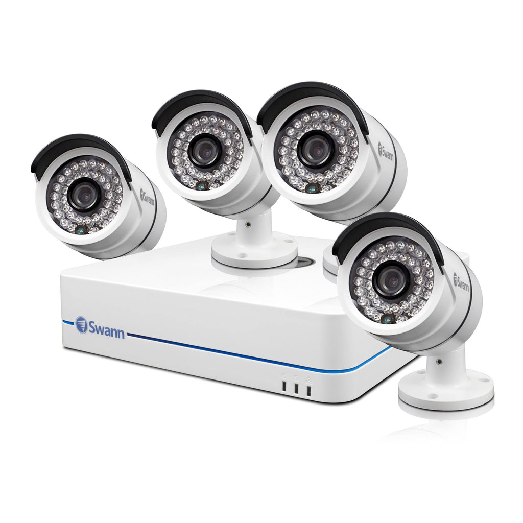 8-Channel 720p NVR with 4 Security Cameras H33453