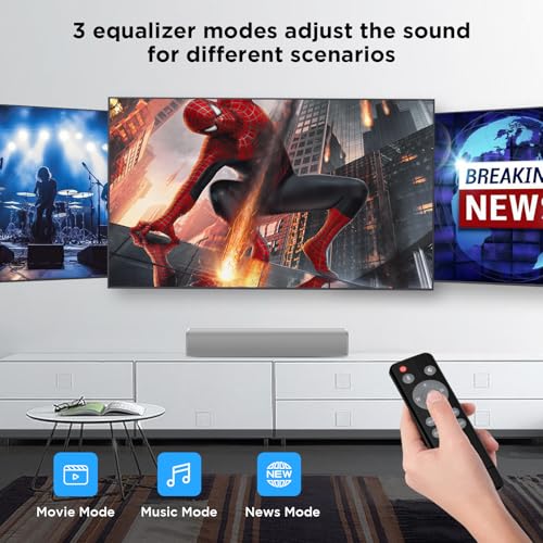 TV Sound Bar 50W 17Inch with ARC/Optical/AUX L25238