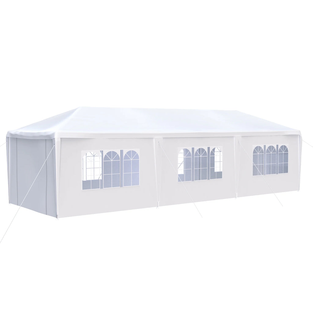 10X30' Outdoor Canopy Tent with 8 Removable Sidewalls W554282
