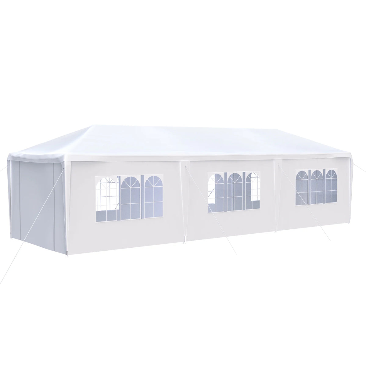 10X30' Outdoor Canopy Tent with 8 Removable Sidewalls W554282