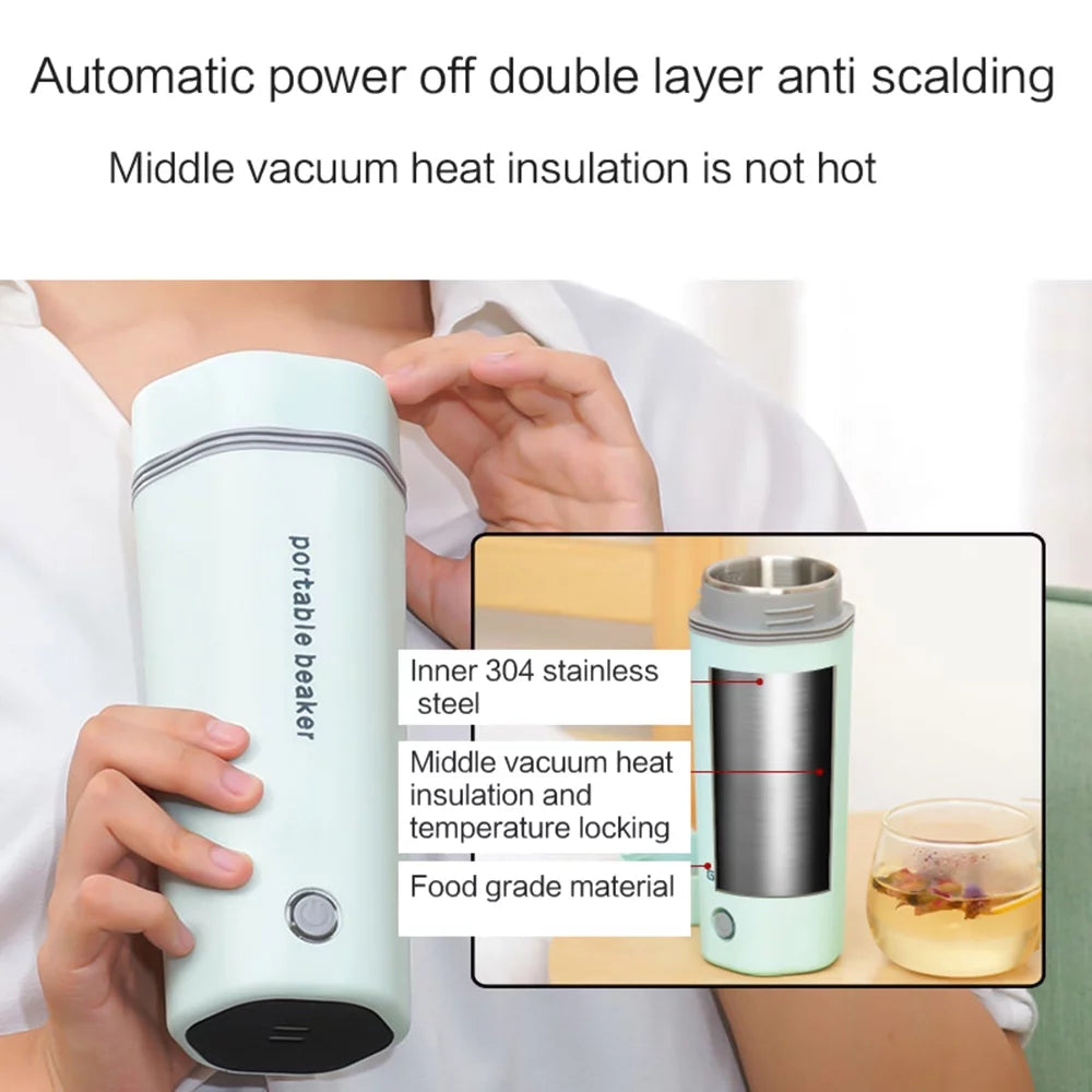 Portable Electric Kettle 350ML Stainless Steel S91410