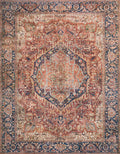 Red Navy 7'6 x 9'6 Rug N450544