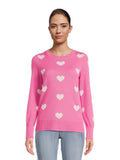 Print Crew Neck Sweater V18782